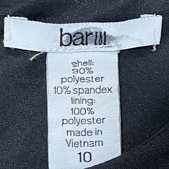 Barn III Jumpsuit Womens 10 Black Ruffle Split Leg‎ - Picture 8 of 12